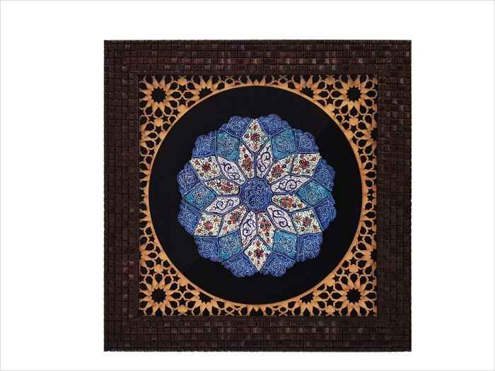 خرید و قیمت بشقاب میناکاری سفال + فروش صادراتی